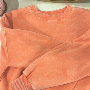 Orange Sweatshirt